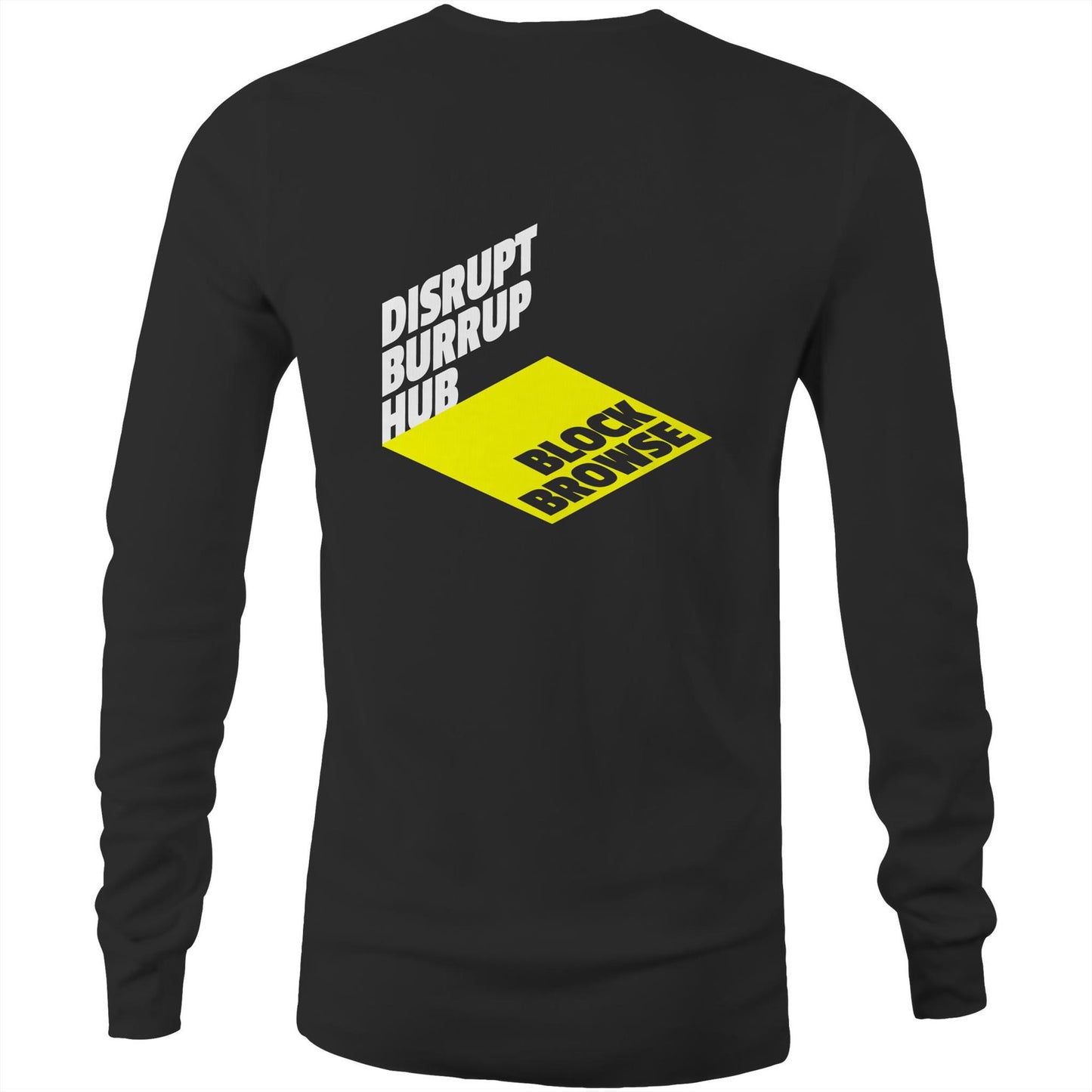 DBH Block Browse unisex long sleeve tee
