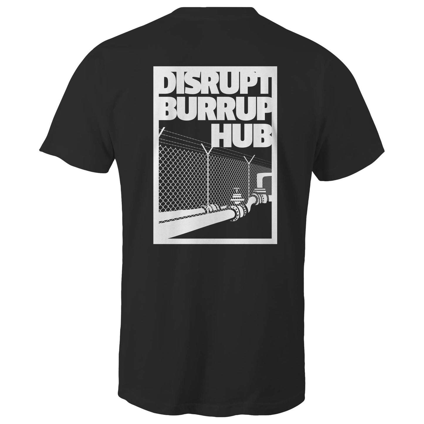 Unisex back design tee